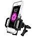 Macally Car Vent Phone Mount, [Design] Cell Phone Holder for Car - Air Vent Phone Mount for Car - Easy Clamp Cradle in Vehicle Compatible with All Apple iPhone Android Smartphone