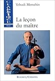 LA LECON DU MAITRE (MUSIQUE) by 