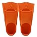 TOPCHAMCES(TM) Rubber Swim Training Fins Flippers for Men, Women and Kids, Short Training Fins for Swimming