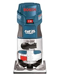 Bosch PR20EVSNK Colt Installers Kit 5.7 Amp 1 Hp Fixed-Base Variable-Speed Router con 3 bases surtidas y guía de borde