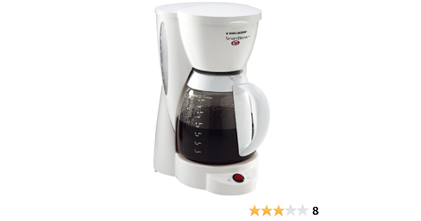 BLACK \u0026 DECKER CAFETERA 5 TAZAS 110V 986-DCM600W - Electrodomésticos -  Panda Free Shop - Río Branco