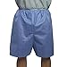 MediChoice Exam Shorts, Elastic Waist Band, Spunbond Meltblown Spunbond, XXL, Blue (Case of 50)