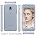 J3 Orbit Case 2018 Clear,HENSUN Galaxy J3 Star/ J3 Achieve/J3 Express Prime 3/J3 Prime 2/J3 Emerge 2018/Amp Prime 3/Eclipse 2/Sol 3/Aura Cases,Girls Boys Men Phone Cover Fit Samsung J3 V 3rd Gen Clear