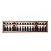 THY COLLECTIBLES Vintage-Style 17 Digit Rods Wooden Abacus Soroban Chinese Japanese Calculator Counting Tool w/Reset Button 14