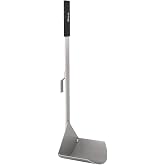 Bon Bucket Scoop Aluminum Material Scoop 6 1/2" x 4 3/4" x 2 1/2" with Clip On Handle for Masonry and Plaster Work