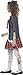 Smiffy's Tween's Zombie School Girl Costume, Tartan Skirt, Jacket, Mock Shirt and Tie, Serious Fun, Ages 12+, 43025