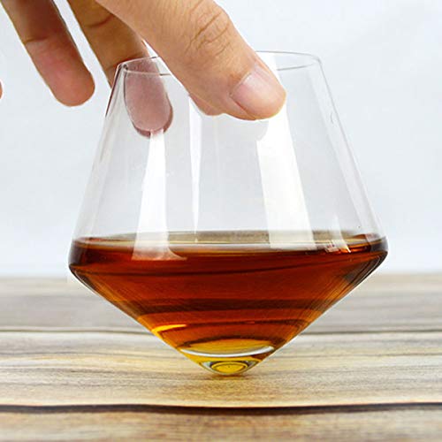 Helmay Packung mit 6 400 ml Weinglas Whiskygläsern, die Tumbler Rum Wine Cup Glass Trinken – Bild 6