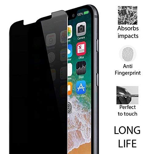 Homy Privacy Screen for iPhone X XS 5.8 inch [2Pack] Premium Japanese