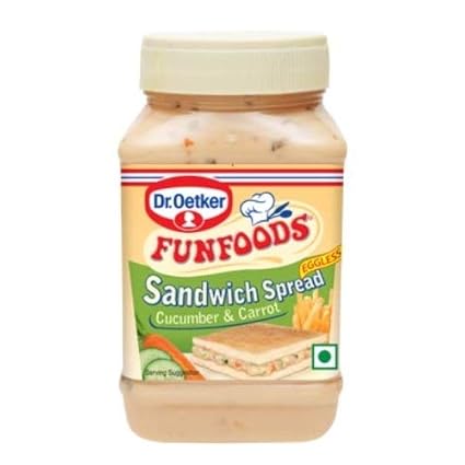 Funfoods Dr. Oetker Spread CucumbCarrotEL, 300g