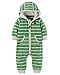 Carter's Baby Boys' Hooded Fleece Jumpsuit 6 Months,6 Months,Green