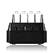 Upow 4-Port USB Charging Station [27W 2.4A MAX] Desktop Multi-Device Charging Stand Organizer Docks for iPhone 7/7 Plus, iPhone 6/6s, Samsung Galaxy S7 Edge/S7 and More Smart Devices (Black)