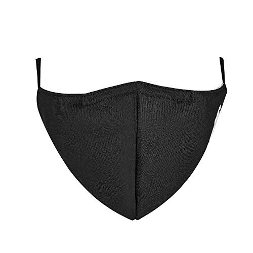 AOGE 2 Pack Washable Face Covering Reusable for Kids, Adjustable Protective Fabric Face Cover w/Dust Filter Pocket (Gorilla Black&Black)