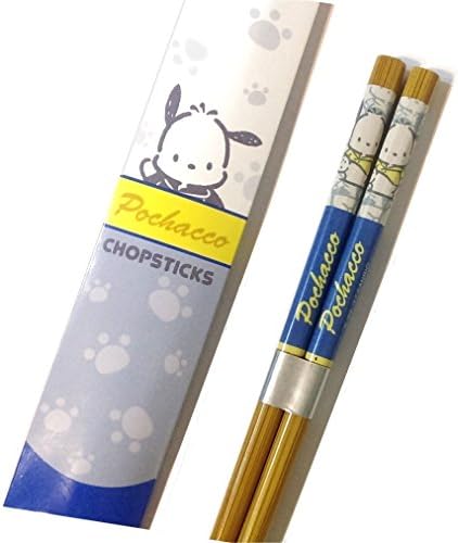 Pochacco 1 Pair Bamboo Chopsticks 9" / 22.5cm