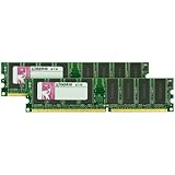 Kingston 2GB KIT 400MHZ DDR PC3200 (KVR400X64C3AK2/2G) (2 x 1 GB)