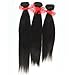 Eayon Hair® Peruvian Hair Extensions, Genuine 5a Virgin Remy Hair RAW Unprocessed, Straight, 3 Bundles/ Lot 300 Gram 10