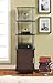 Ameriwood Home Carson Audio Stand, Cherry/Black