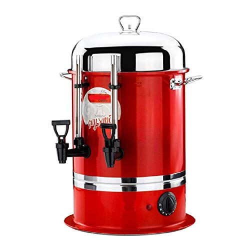 Uzman-Versand 11 Liter Teemaschine ROT Samowar Teekanne Teeautomat Teebereiter Teespender Semaver Tee Cay Automat…