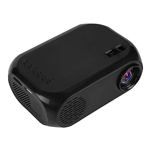 FastUU Mini Projector, Home Theater Projector,(Black 110-240v, U.S. regulations)