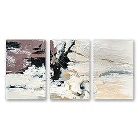 3 Panel Abstract Pictures Home Wall for Bedroom...