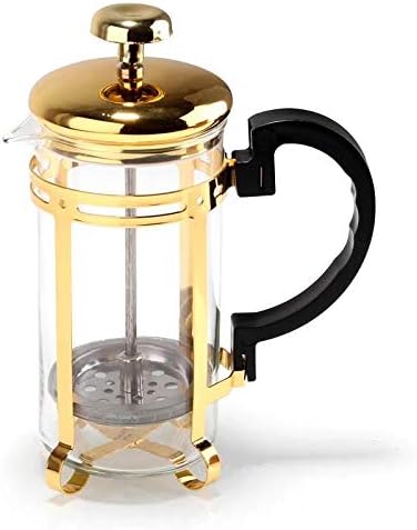 Stylish French Press Gold 350ml Manual 