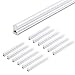 5FT LED Shop Light, 6500K Cool White 6300LM Super Bright Integrated Fixture, Linkable Tube Lights for Garage Warehouse Workshop Basement Plug and Play (10 Pack)