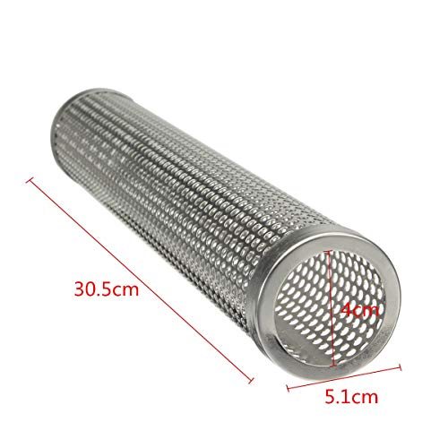 xingxing Industrielle Hardware 30,5 cm runder Grill-Räucherofen aus Holz mit Pellet-Grill für heiße und kalte… – Bild 6