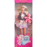 Barbie - Teddy Fun Barbie Doll - Hills Special Edition - 1996 Mattel