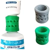 Toothpaste Refill Adapters 2PCs &ndash; Fits Crest &amp; Colgate for Travel Packing