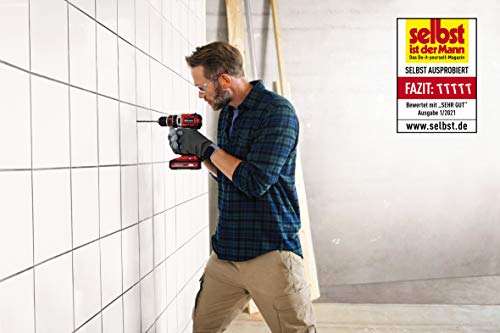 Einhell Professional Akkuschrauber TP-CD 18 Li-i BL Kit Power X-Change (18 V, Schlagfunktion, Brushless, 60 Nm, 2 Gang… – Bild 3