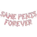 Same P Forever Rose Gold Balloons | Rose Gold Bachelorette Party Decorations | Hen Party Decor, 16inch