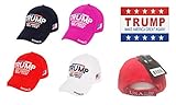Trump with American Flag Baesball Cap