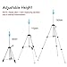 Anself Adjustable Wig Head Tripod Stand Portable 55