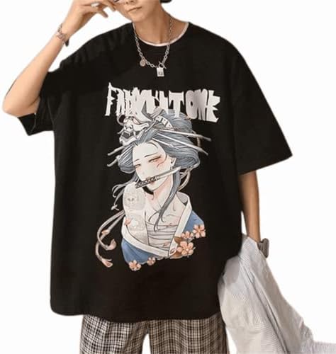 Amazon.com: Camiseta con estampado de geisha vintage para hombre