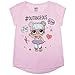 L.O.L Surprise! Girls T-Shirt Set - 3 Pack of LOL Surprise Tees - Lil Outrageous Littles T-Shirts (Small-6/6X)