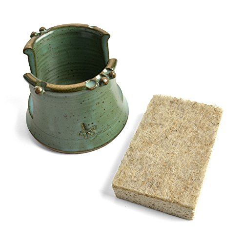 Anthony Stoneware Sponge Holder, Teal Green (609132509933)