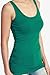 TheMogan Women's Basic Scoop Neck Stretch Cotton Tank Top Sleeveless Casual Tee