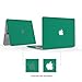 IBENZER Compatible with MacBook Pro 13 Inch Case 2015 2014 2013 end 2012 A1502 A1425, Hard Shell Case with Keyboard Cover for Old Version Apple Mac Pro Retina 13, Peacock Green, R13LMGN+1