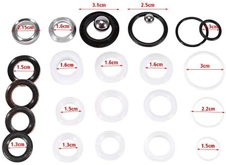 Sprayer O-Ring Seal Pump Repair Packing Kit for Ultra 390 395 495 595, Black - Image 4