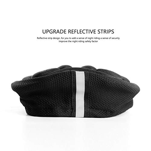 Liobaba Thick Cycling Bicycle EVA Pad Seat Saddle Cover Soft Bike Cushion Pad with Anti-Slipping Lining with Adjustable Drawstring