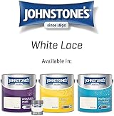 Johnstone's White Lace Wall & Ceiling Paint Tester Pot 75ml Emulsion view 8