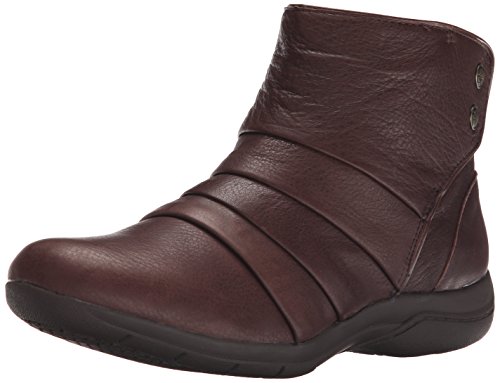 Skechers Women's Natty Boot, Chocolate, 7 M US