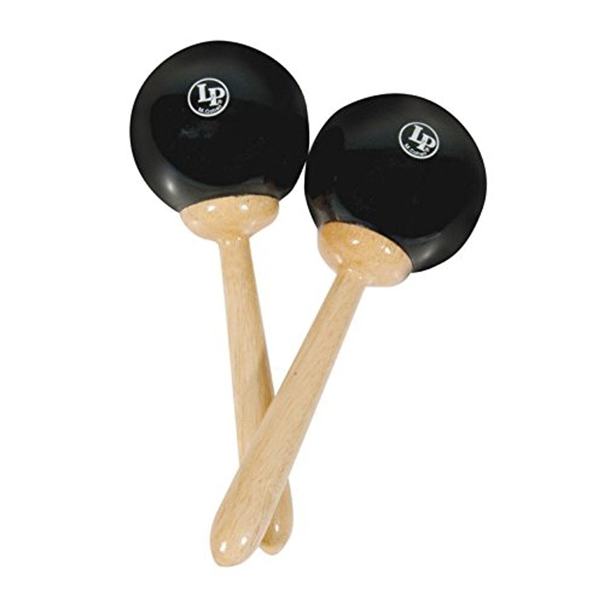 LP Latin Percussion Fiber Maracas LP389, Black
