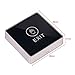 DC 12V NC NO Square, ZOTER Touch Sensor Door Exit Release Button Switch w LED Light