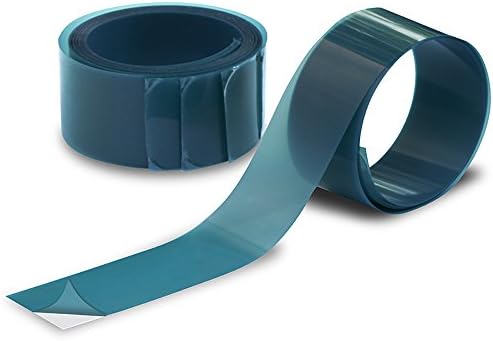 Self-Adhesive, Low-Friction Transfer Board Tape by GlideFree. Makes Sliding Transfers Easy and Protects Skin. (Precut 5 - 1" x 34" Strips)