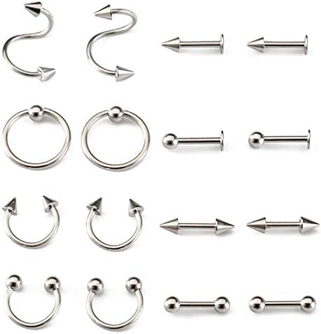 Medical Titanium Nose Ring Silver Gold Colorful Body Clip Hoop for Women Septum Piercing Clip Jewelry Gift