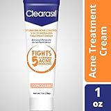 Clearasil Daily Clear Tinted Acne Treatment Cream, 1 oz. (Pack of 2)