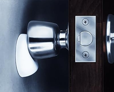 Shepherd Hardware 9568 White Cushion Doorstops, 2-Pack