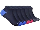Hengnuo Low Cut Cotton 6 Pairs Men's Socks No Show Casuals Ankle Sport Women Socks