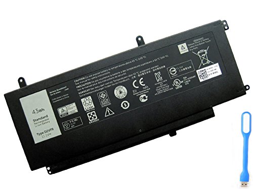 Binger New D2VF9 Relacement Laptop Battery For Dell Inspiron 15 7547 7548 0PXR51 PXR51 11.1V 43WH