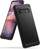 Ringke Onyx Compatible with Galaxy S10 Plus Case Extreme Tough Compatible Rugged Flexible Protection Durable Anti-Slip TPU Heavy Impact Shock Absorbent Case for Galaxy S10 Plus (6.4") - Black